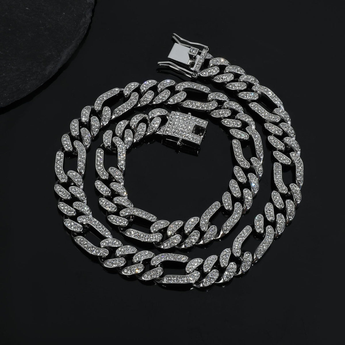 Collana catena Figaro hip-hop