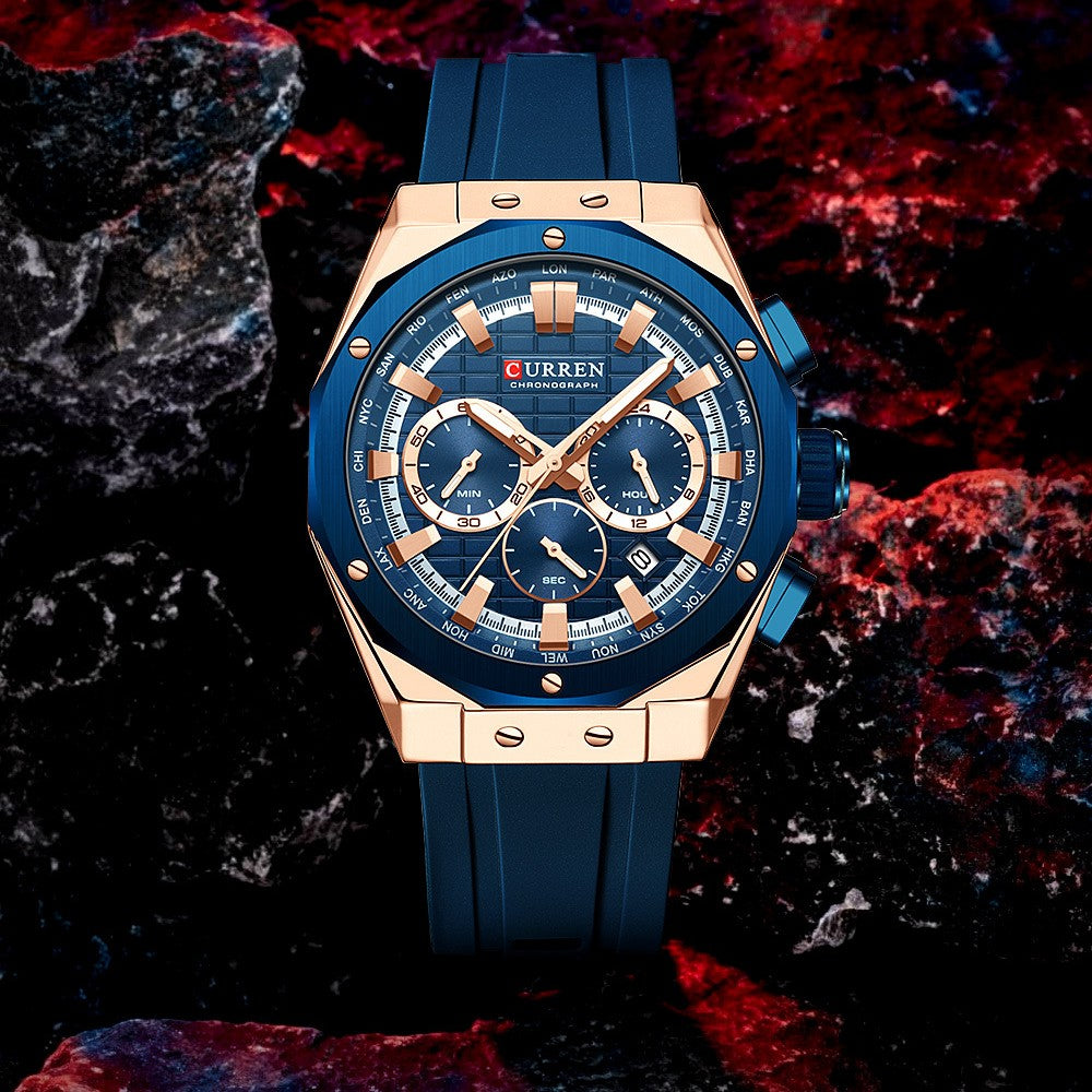 Orologio calendario da uomo business