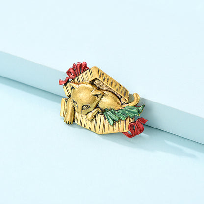 Anello goccia smaltata