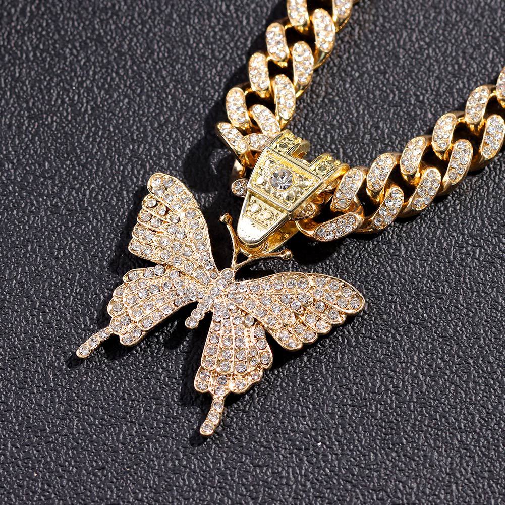 Collana farfalla hip hop
