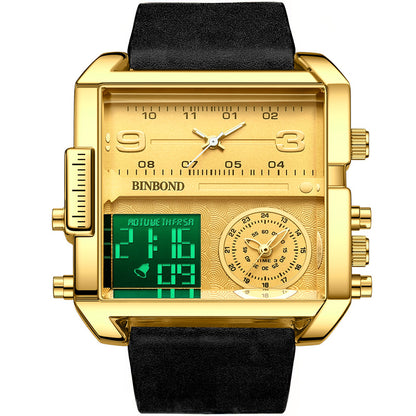 Orologio uomo sportivo multifunzione al quarzo