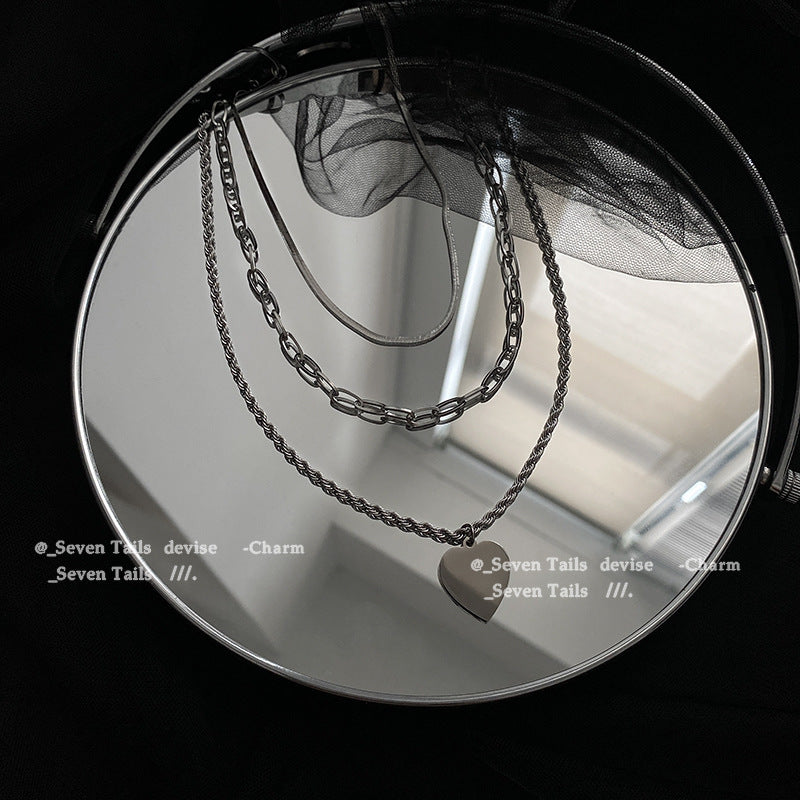 Collana multistrato amore