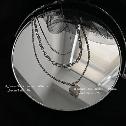 Collana multistrato amore