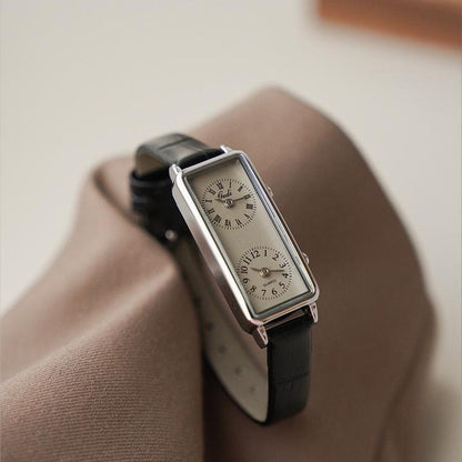 Orologio rettangolare elegante