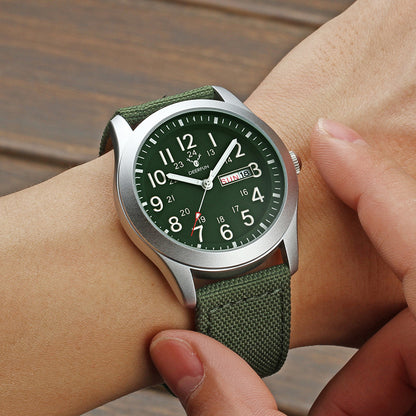 Orologio sportivo impermeabile in tela