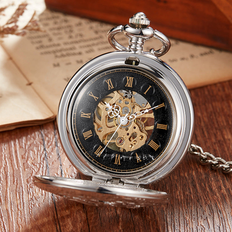 Orologio taschino stile romano