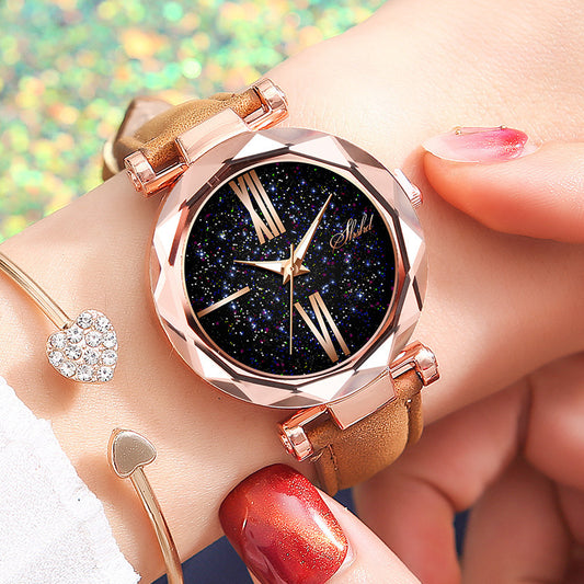Orologio donna quadrante stellato