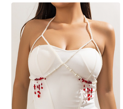Collana gotica in perla