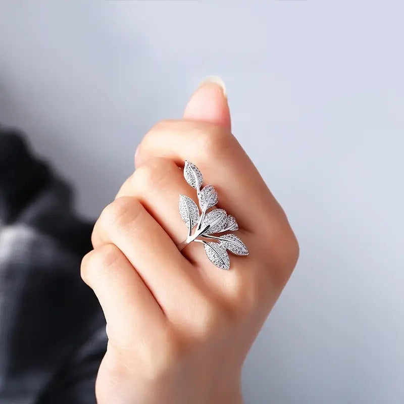 Anello Zircone Decorativo