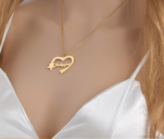 Charm cuore e stella