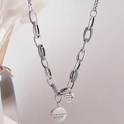 Collana Retro Argento
