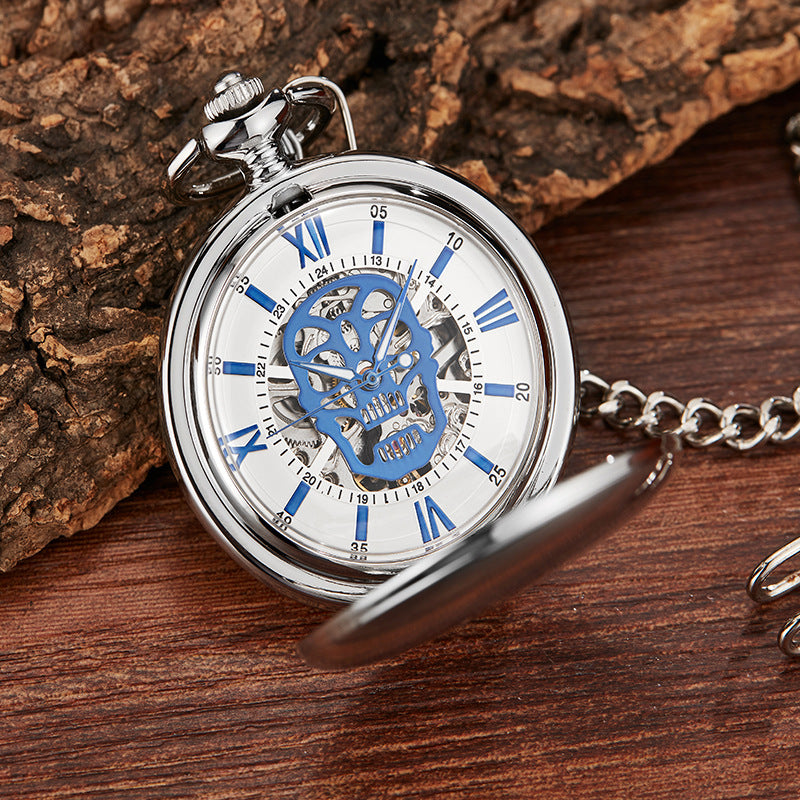 Orologio da tasca teschio