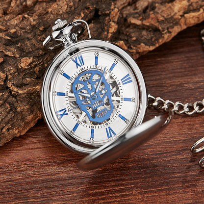 Orologio da tasca teschio