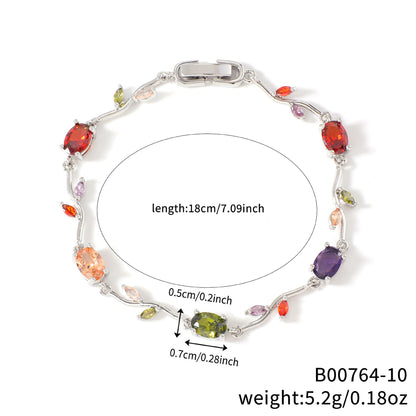 Bracciale Zircone Geometrico
