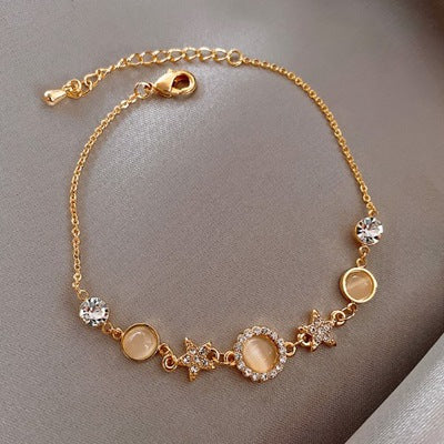 Bracciale opale stella