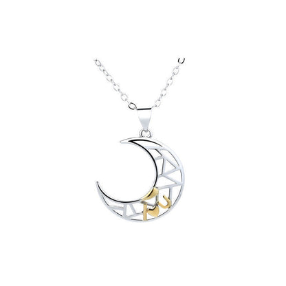 Collana coppia sole luna