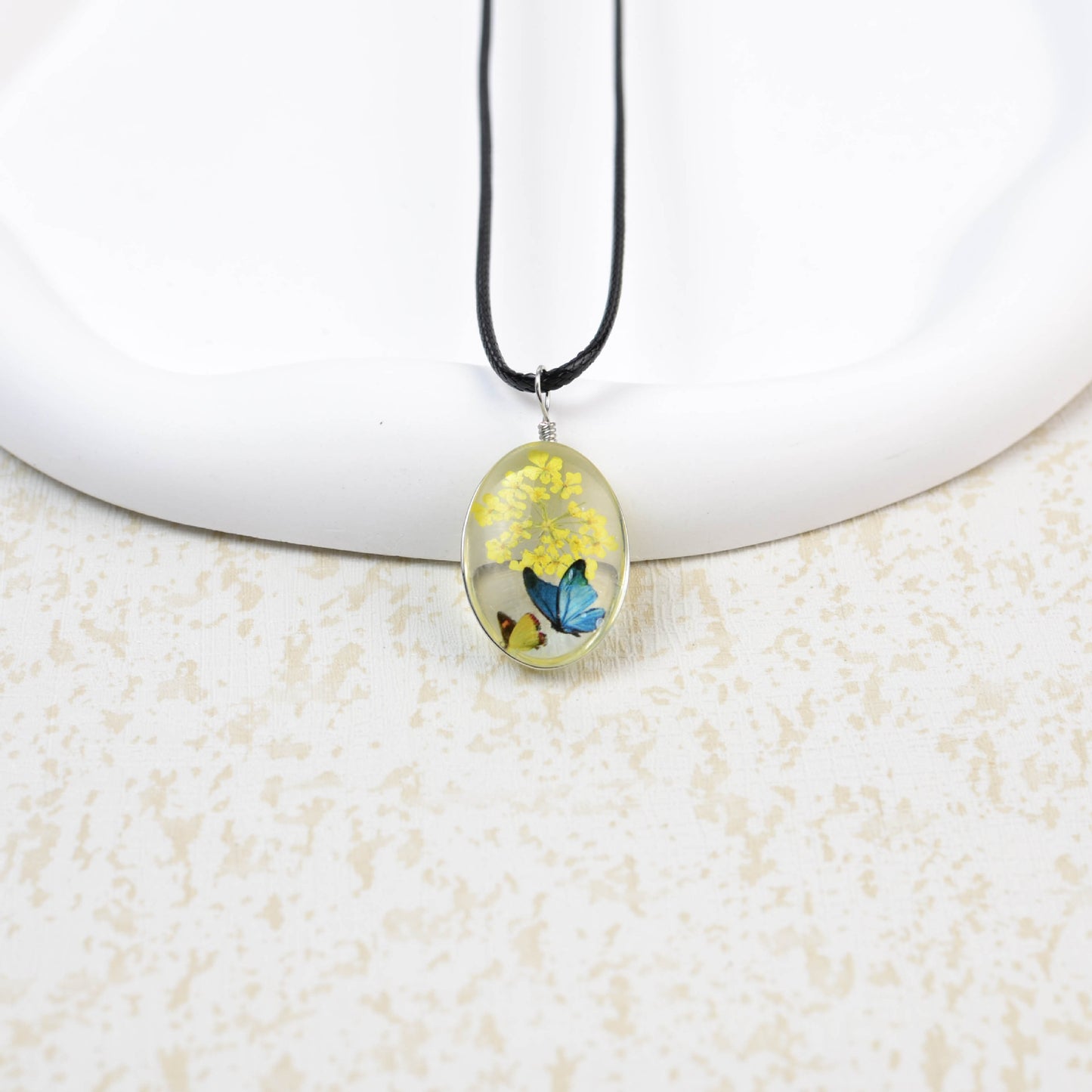 Collana Farfalla e Fiore