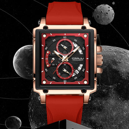 Orologio calendario da uomo cinturino tessuto