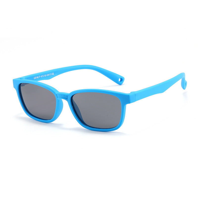 Occhiali da sole bambini silicone quadrati