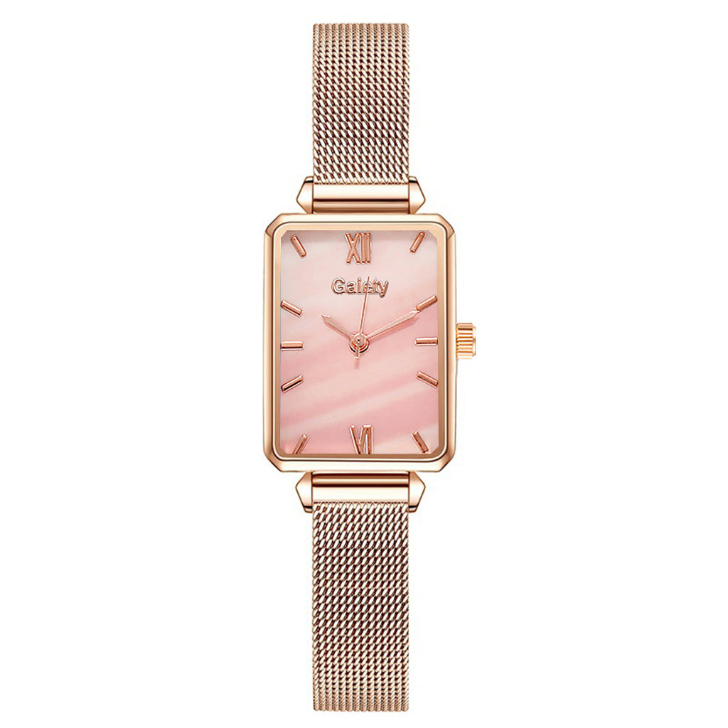 Orologio donna maglia lega