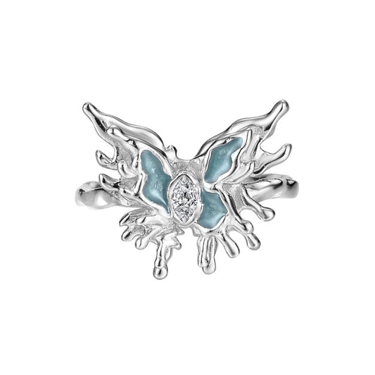 Anello farfalla sagomato