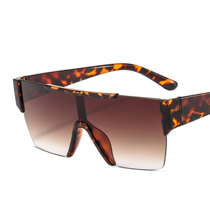 Occhiali da sole rimless lenti colorate