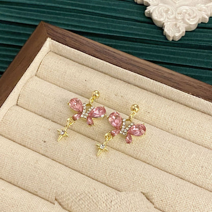 Orecchini farfalla zircone dolci