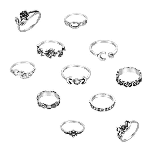 Anello Floreale Retrò