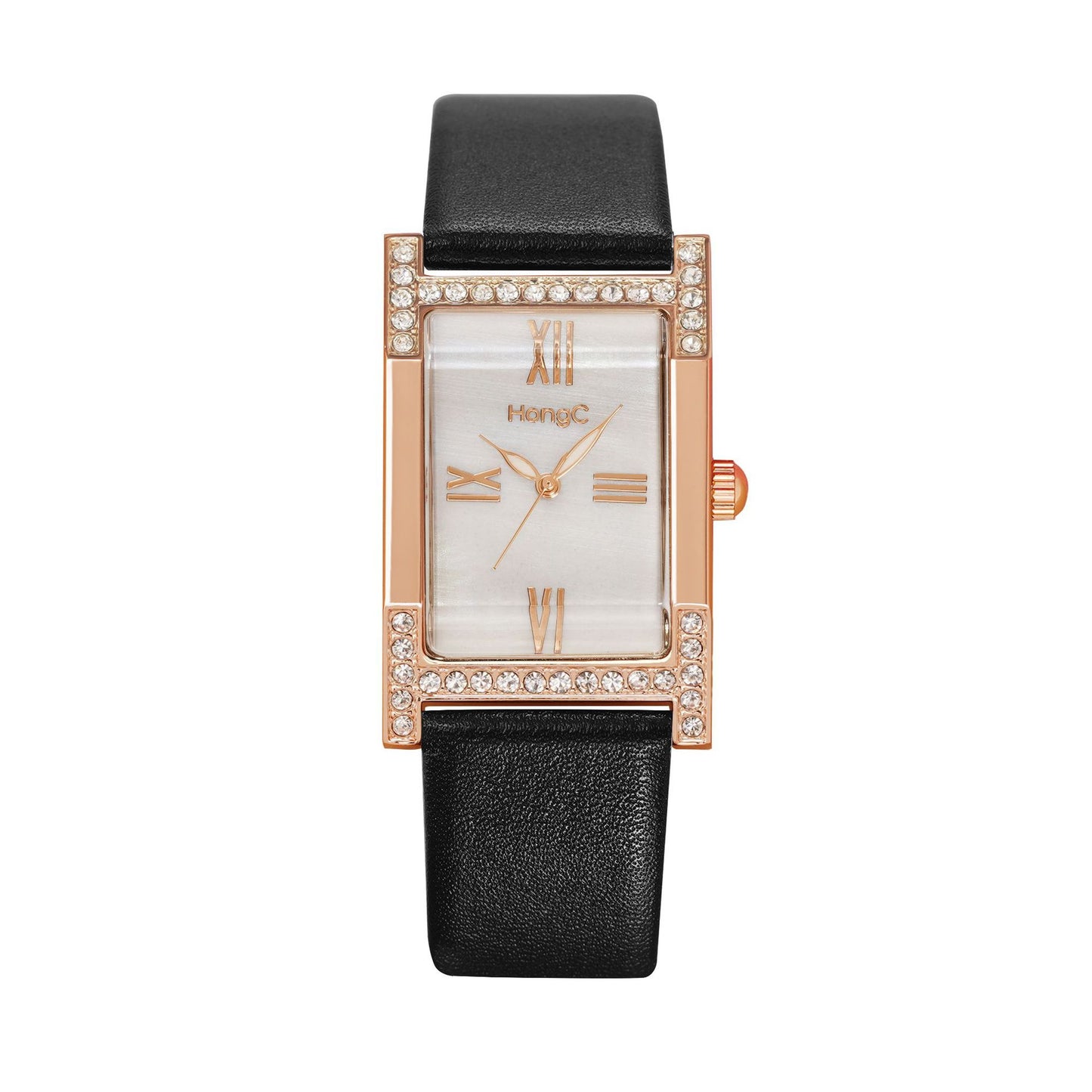 Orologio da donna quadrato retrò stile britannico