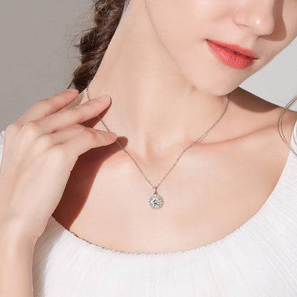 Collana Diamante Argento