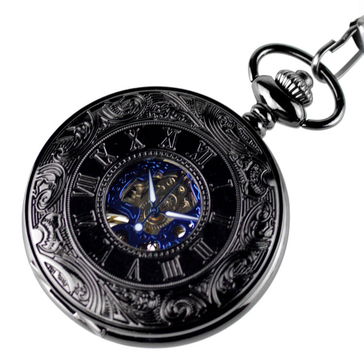 Orologio da taschino blu