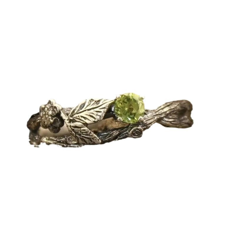 Anello Ramo Zircone
