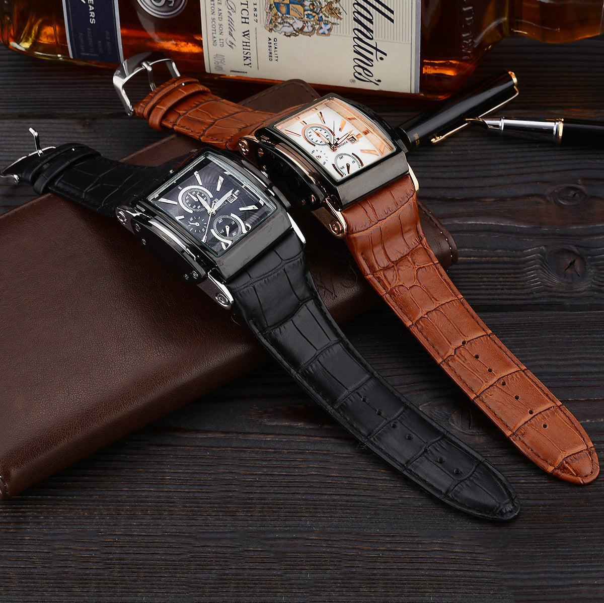 Orologio da uomo cinturino al quarzo