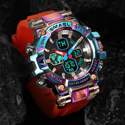 Orologio sportivo colorato
