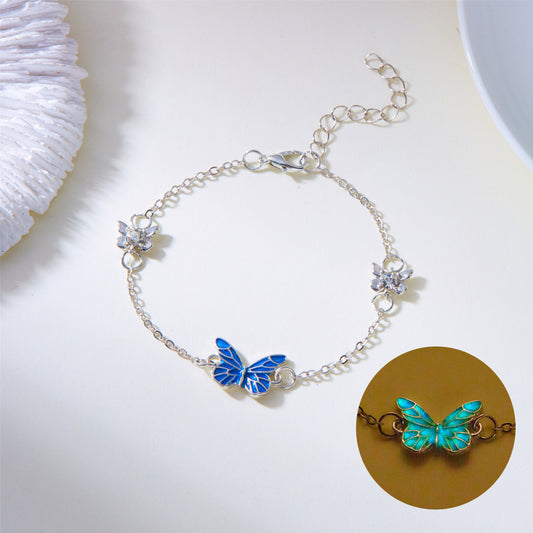 Bracciale farfalla luminoso