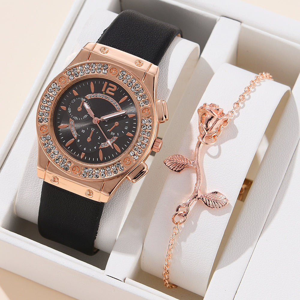 Orologio diamanti stile coreano