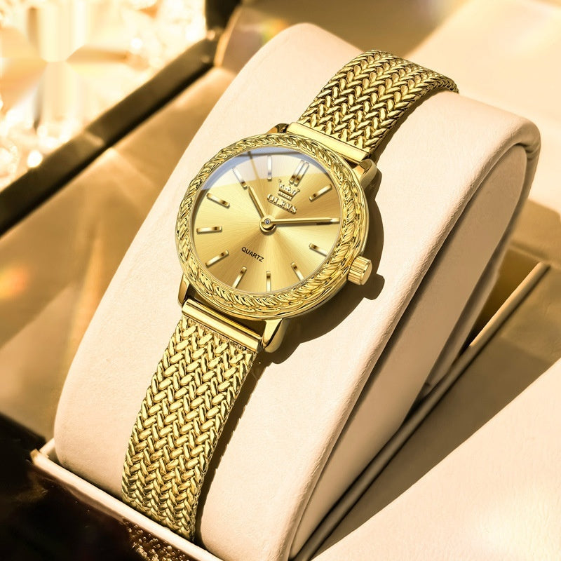 Orologio quadrato strass vintage