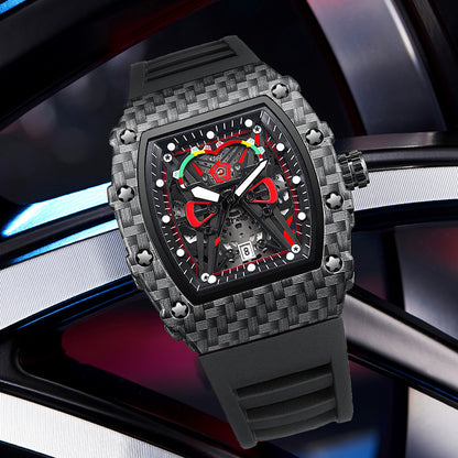 Orologio da uomo quarzo impermeabile luminoso