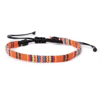 Braccialetto boho iridescente