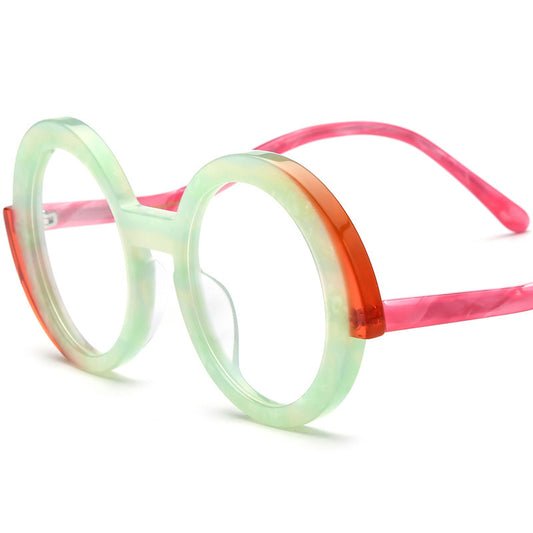Montatura rotonda multicolore