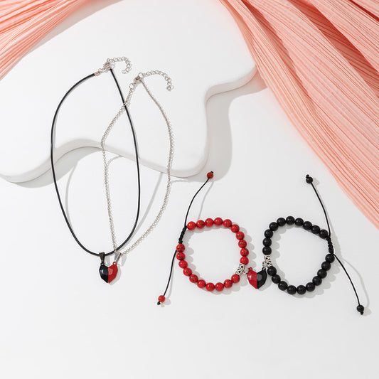 Set Collana e Braccialetto Magnetico