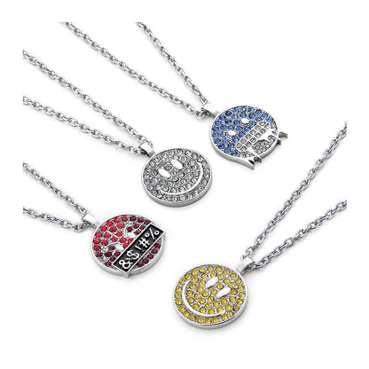 Collana multicolore titanio