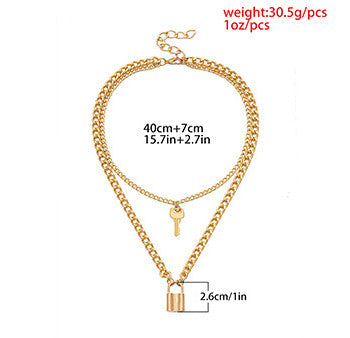 Collana Geometrica da donna con pendente versatile