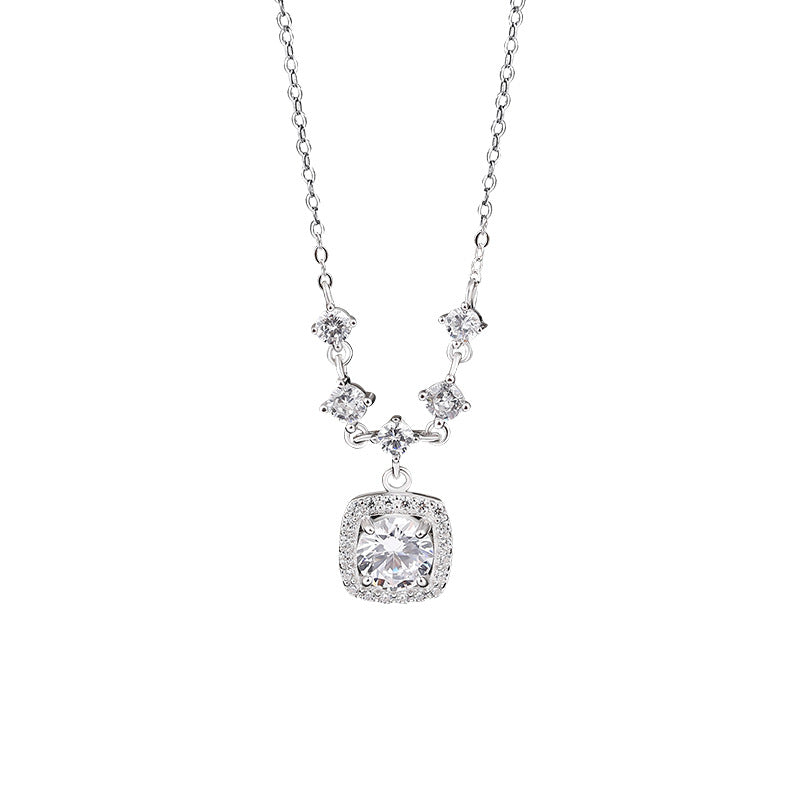 Collana Cubo argento