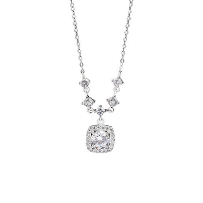 Collana Cubo argento