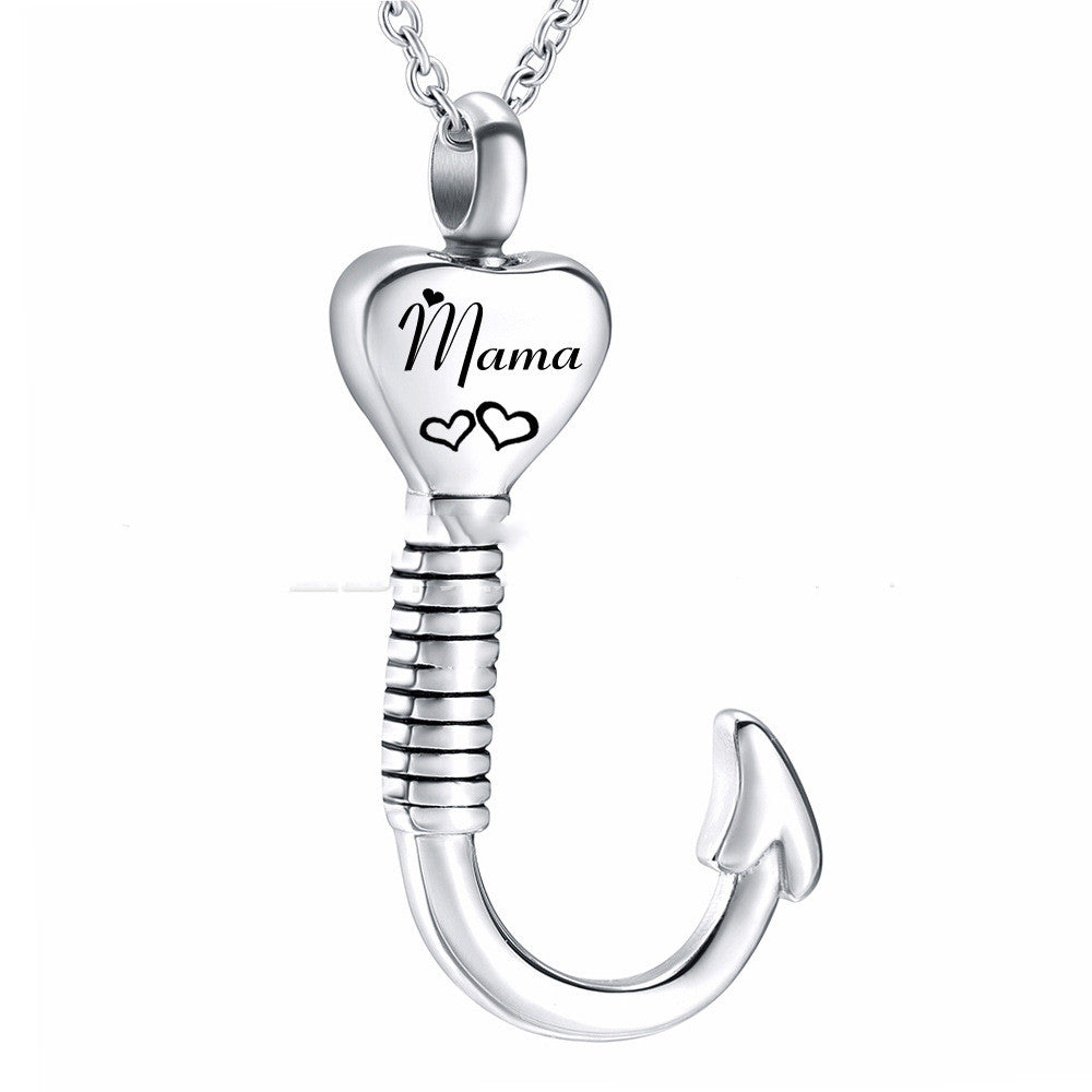 Collana urna commemorativa cuore