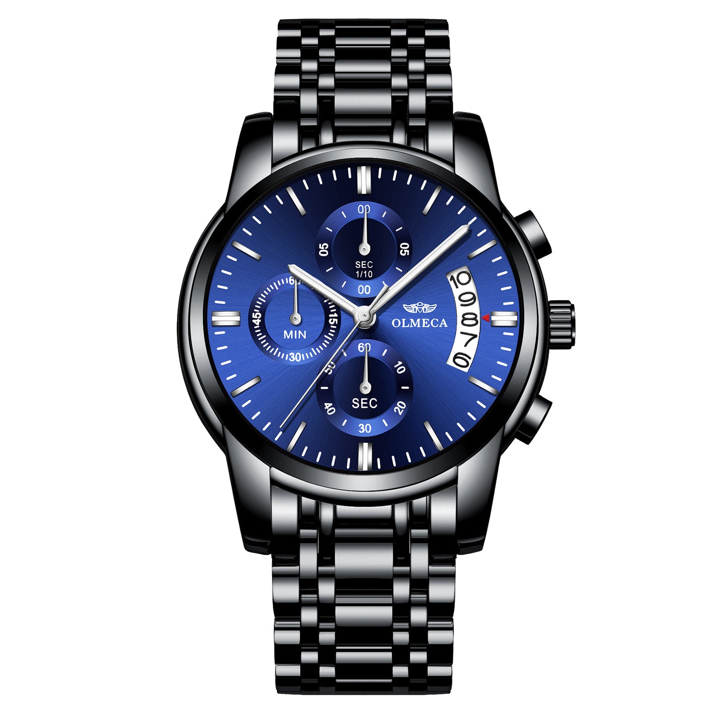 Orologio acciaio luminoso farfalla