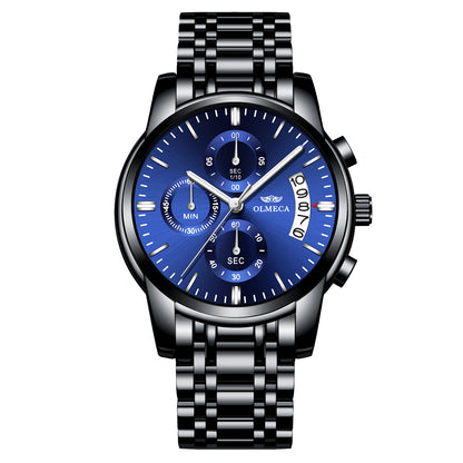 Orologio acciaio luminoso farfalla