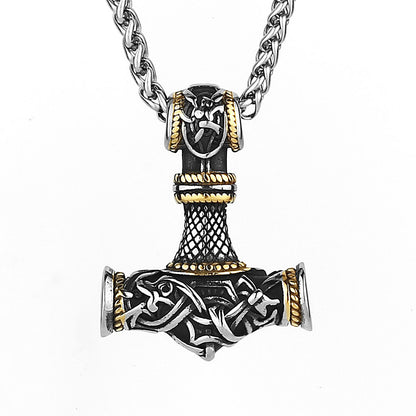 Collana vichinga in rilievo