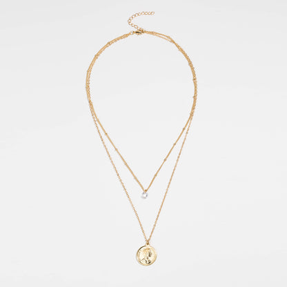 Collana multistrato zirconi